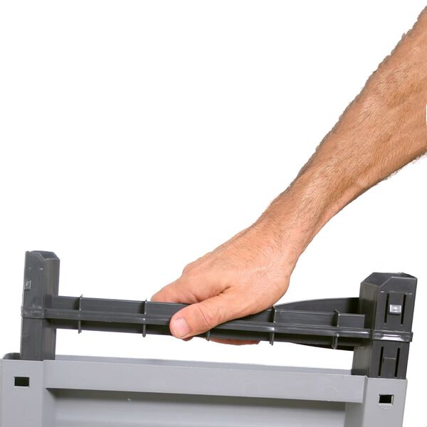 vidaXL Πλαστικό Ντουλάπι 68 x 39 x 171,5 εκ.