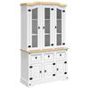 vidaXL &Beta;&iota;&tau;&rho;ί&nu;&alpha; Corona &Lambda;&epsilon;&upsilon;&kappa;ή 112 x 43 x 191,5 &epsilon;&kappa;. &alpha;&pi;ό &Mu;&alpha;&sigma;ί&phi; &Xi;ύ&lambda;&omicron; &Pi;&epsilon;ύ&kappa;&omicron;&upsilon;