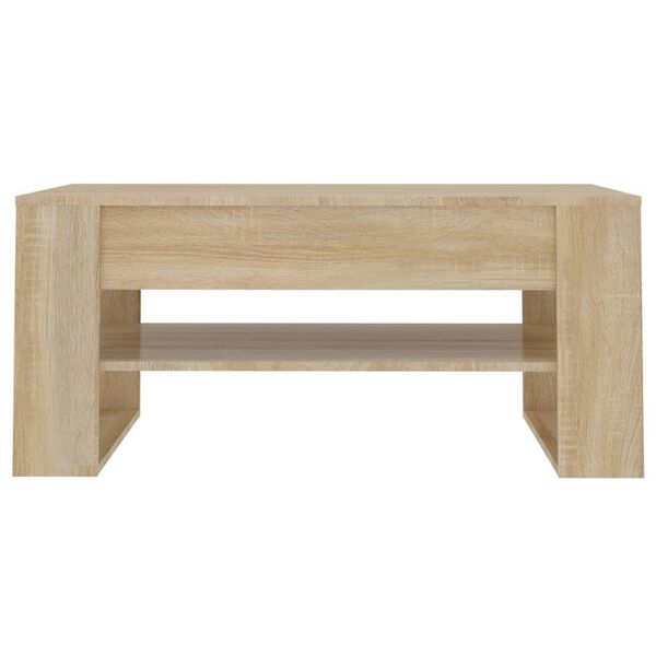 vidaXL Τραπεζάκι Σαλονιού Sonoma Δρυς 102x55x45 εκ. Επεξεργασμένο Ξύλο