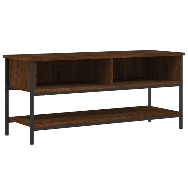 vidaXL Έπιπλο Τηλεόρασης Καφέ Δρυς 100x35x45 εκ. Επεξεργασμένο Ξύλο