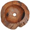 vidaXL Νιπτήρας 45 εκ. από Μασίφ Ξύλο Teak