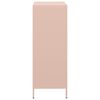 vidaXL Ντουλάπα Ροζ 68x39x103,5 εκ. από Χάλυβα