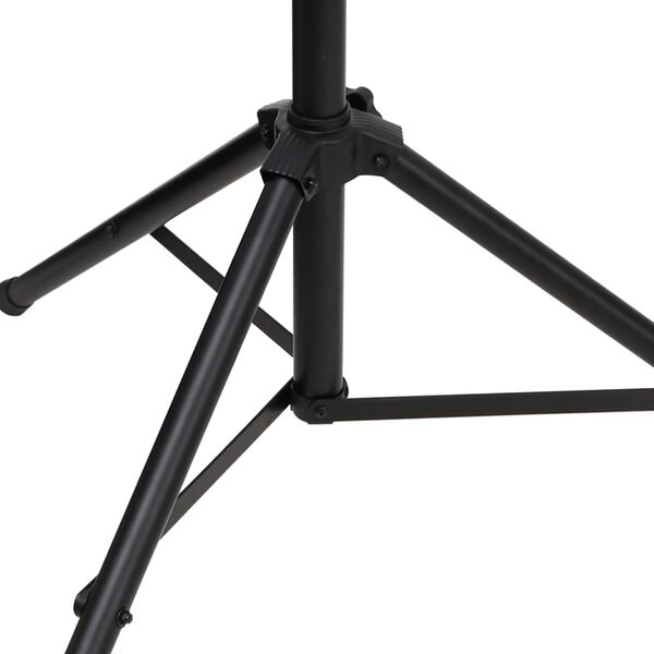 vidaXL Βάση Φωτισμού Μαύρη 238 x 115 x (180-300) εκ. Ατσάλινη