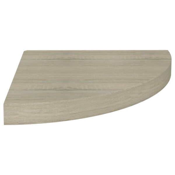 vidaXL Ράφια Τοίχου 2 τεμ. Χρώμα Δρυός 35x35x3,8 εκ. από MDF