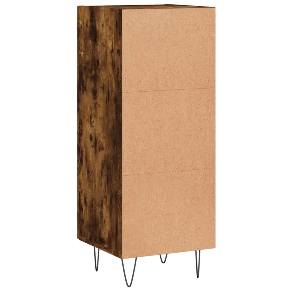 vidaXL Ντουλάπι Καπνιστή Δρυς 34,5 x 34 x 90 εκ. Επεξεργασμένο Ξύλο