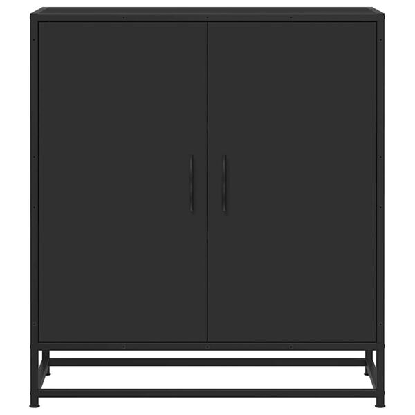 vidaXL Ραφιέρα Καφέ Δρυς 68x35x76 εκ. Επεξ. Ξύλο + Μέταλλο