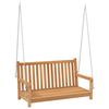 vidaXL Κούνια Κήπου 114 x 60 x 64 εκ. από Μασίφ Ξύλο Teak