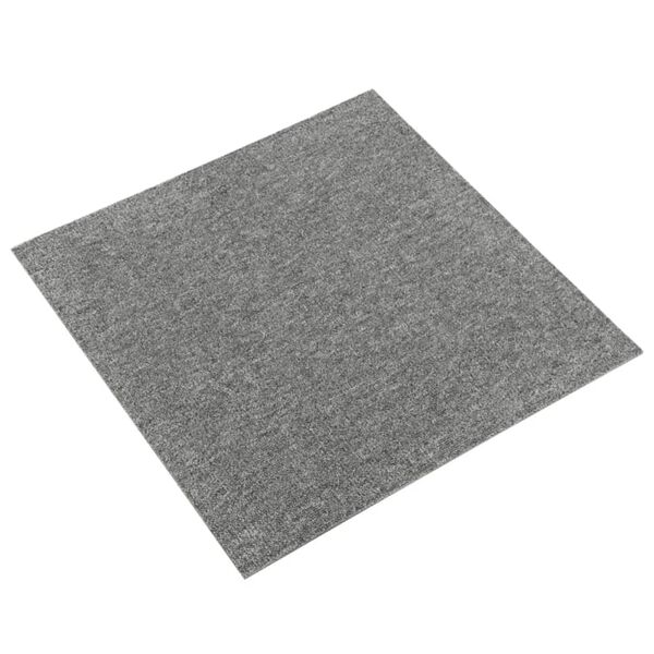 vidaXL Μοκέτα Πλακάκι 20 τεμ. Γκρι 5 μ² 50x50 εκ.