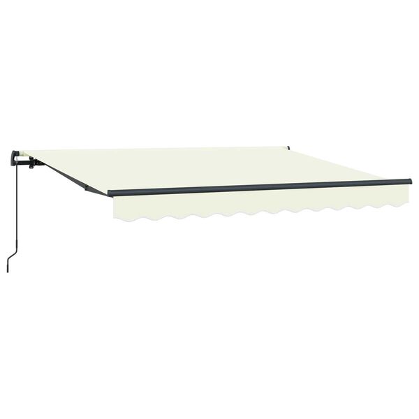 vidaXL Σκηνίτσα Αναδιπλούμενη Κρεμ 250 x 200 cm Πολυεστέρας, Αλουμίνιο