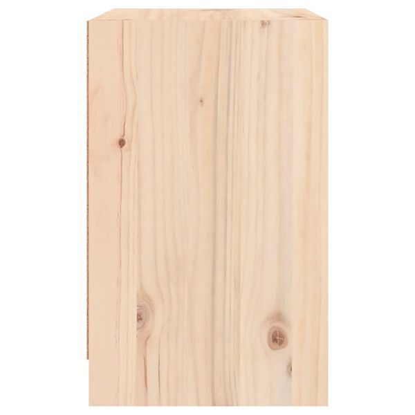 vidaXL Κομοδίνα 2 Τεμ. 40 x 31 x 50 εκ. από Μασίφ Ξύλο Πεύκου