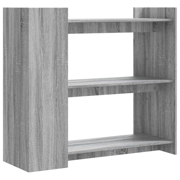 vidaXL Τραπέζι Κονσόλα Γκρι Sonoma 100x35x90 εκ. Επεξεργασμένο Ξύλο