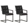 vidaXL &Kappa;&alpha;&rho;έ&kappa;&lambda;&epsilon;&sigmaf; &Tau;&rho;&alpha;&pi;&epsilon;&zeta;&alpha;&rho;ί&alpha;&sigmaf; &laquo;&Pi;&rho;ό&beta;&omicron;&lambda;&omicron;&sigmaf;&raquo; 2 &tau;&epsilon;&mu;. &Mu;&alpha;ύ&rho;&epsilon;&sigmaf; &alpha;&pi;ό &Gamma;&nu;ή&sigma;&iota;&omicron; &Delta;έ&rho;&mu;&alpha;