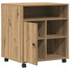 vidaXL Σταντ Εκτυπωτή artisan δρυς 60 x 50 x 67 εκ. Επεξεργασμένο ξύλο