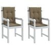 vidaXL &Mu;&alpha;&xi;&iota;&lambda;ά&rho;&iota;&alpha; &Kappa;&alpha;&rho;έ&kappa;&lambda;&alpha;&sigmaf; &mu;&epsilon; &Pi;&lambda;ά&tau;&eta; 2 &tau;&epsilon;&mu;. Taupe 100x50x4 &epsilon;&kappa;. Ύ&phi;&alpha;&sigma;&mu;&alpha;
