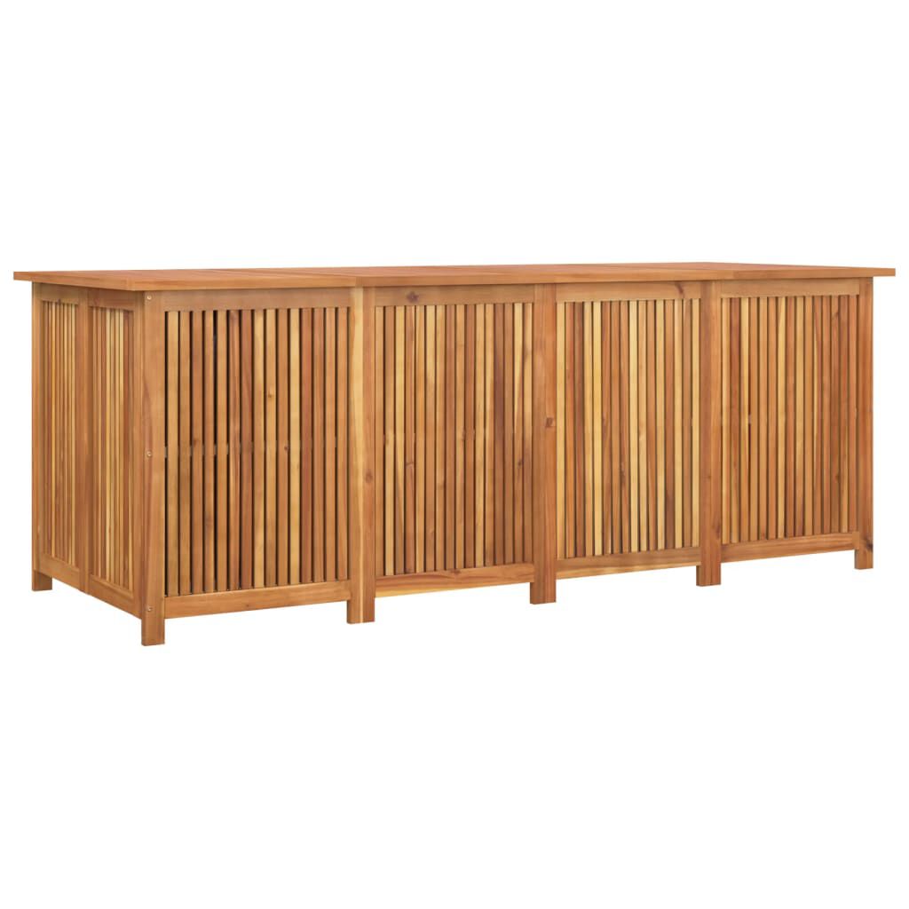 vidaXL Μπαούλο Αποθήκευσης Κήπου 200x80x75 εκ. από Μασίφ Ξύλο Ακακίας