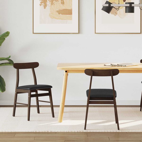 vidaXL &Kappa;&alpha;&rho;έ&kappa;&lambda;&alpha; &tau;&rho;&alpha;&pi;&epsilon;&zeta;&alpha;&rho;ί&alpha;&sigmaf; 2 pcs &Sigma;&kappa;&omicron;ύ&rho;&omicron; &Kappa;&alpha;&phi;έ &kappa;&alpha;&iota; &Mu;&alpha;ύ&rho;&omicron;