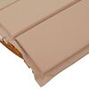 vidaXL Ξαπλώστρα 2 pcs Καφέ 60 x 154 x 74εκ Μασίφ ξύλο ακακίας