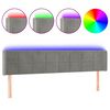 vidaXL &Kappa;&epsilon;&phi;&alpha;&lambda;ά&rho;&iota; &Kappa;&rho;&epsilon;&beta;&alpha;&tau;&iota;&omicron;ύ LED &Alpha;&nu;&omicron;&iota;&chi;&tau;ό &Gamma;&kappa;&rho;&iota; 163x16x78/88 &epsilon;&kappa;. &Beta;&epsilon;&lambda;&omicron;ύ&delta;&iota;&nu;&omicron;