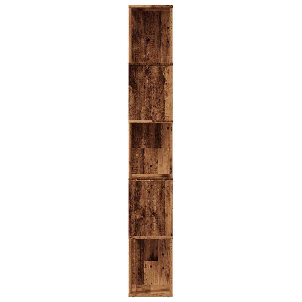 vidaXL Ντουλάπι βιβλίων Παλιό ξύλο 45x24x159 cm Κατασκευασμένο ξύλο