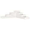 vidaXL &Zeta;&alpha;&rho;&nu;&tau;&iota;&nu;&iota;έ&rho;&alpha; 4 &Epsilon;&pi;&iota;&pi;έ&delta;&omega;&nu; &Lambda;&epsilon;&upsilon;&kappa;ή 106x104,5x36 &epsilon;&kappa;. &Mu;&alpha;&sigma;ί&phi; &Xi;ύ&lambda;&omicron; &Pi;&epsilon;ύ&kappa;&omicron;&upsilon;