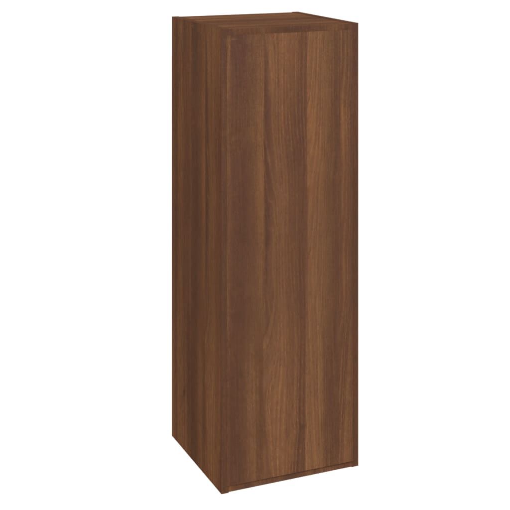 vidaXL Έπιπλα Τηλεόρασης 2 τεμ. Καφέ Δρυς 30,5x30x90 εκ. Επεξ. Ξύλο