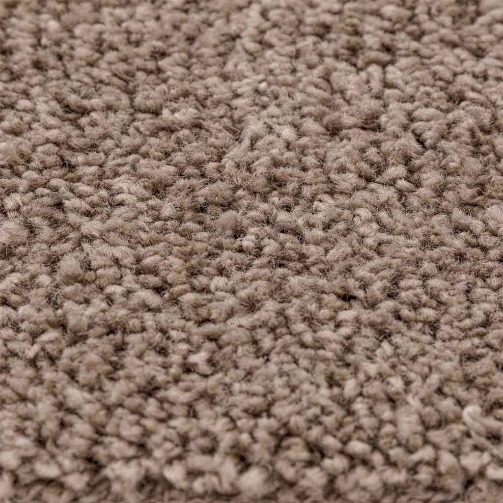 vidaXL Πατάκι μπάνιου 3 pcs Καφέ 50 x 50 cm Πολυπροπυλένιο