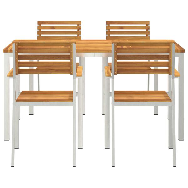 vidaXL Σέτ φαγητού για κήπο 5 pcs