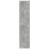 vidaXL Ντουλάπι Γκρι Σκυροδέματος 45x41x185 εκ. Επεξεργασμένο Ξύλο