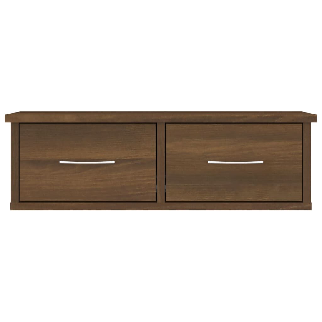 vidaXL Ντουλάπι Τοίχου Καφέ Δρυς 60x26x18,5 εκ. Επεξεργασμένο Ξύλο