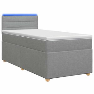 vidaXL &Kappa;&rho;&epsilon;&beta;ά&tau;&iota; box spring &mu;&epsilon; &sigma;&tau;&rho;ώ&mu;&alpha; &Alpha;&nu;&omicron;&iota;&chi;&tau;ό &gamma;&kappa;&rho;&iota; 80 x 200 cm Ύ&phi;&alpha;&sigma;&mu;&alpha;
