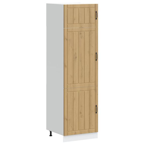 vidaXL Ντουλάπι κουζίνας "Lucca" Artisan Oak Engineered Wood