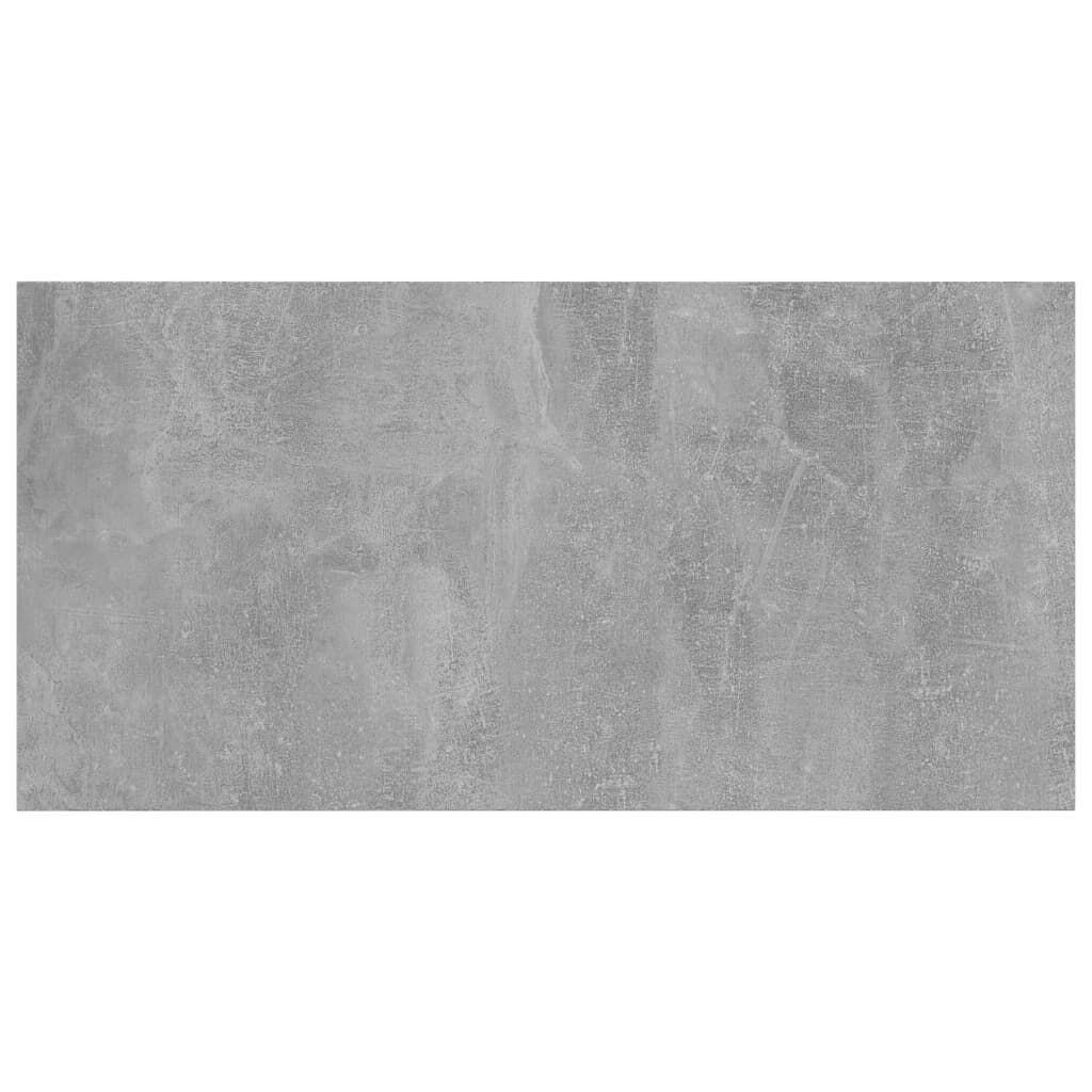 vidaXL Ράφια Βιβλιοθήκης 4 τεμ. Γκρι Σκυροδ. 60x30x1,5 εκ. Μοριοσανίδα