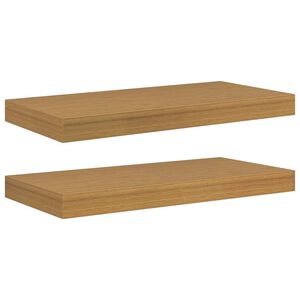 vidaXL &Rho;ά&phi;&iota; &Tau;&omicron;ί&chi;&omicron;&upsilon; 2 pcs &Mu;&pi;&epsilon;&zeta; 50 x 23 x 4 &epsilon;&kappa;. &Epsilon;&pi;&epsilon;&xi;&epsilon;&rho;&gamma;&alpha;&sigma;&mu;έ&nu;&omicron; &xi;ύ&lambda;&omicron;