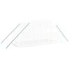 vidaXL Θερμοκήπιο με Ατσάλινο Πλαίσιο Λευκό 8 μ² 4 x 2 x 2 μ.