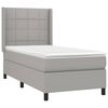 vidaXL &Kappa;&rho;&epsilon;&beta;ά&tau;&iota; Boxspring &mu;&epsilon; &Sigma;&tau;&rho;ώ&mu;&alpha; & LED &Alpha;&nu;.&Gamma;&kappa;&rho;&iota; 80x200 &epsilon;&kappa;. &Upsilon;&phi;&alpha;&sigma;&mu;ά&tau;&iota;&nu;&omicron;