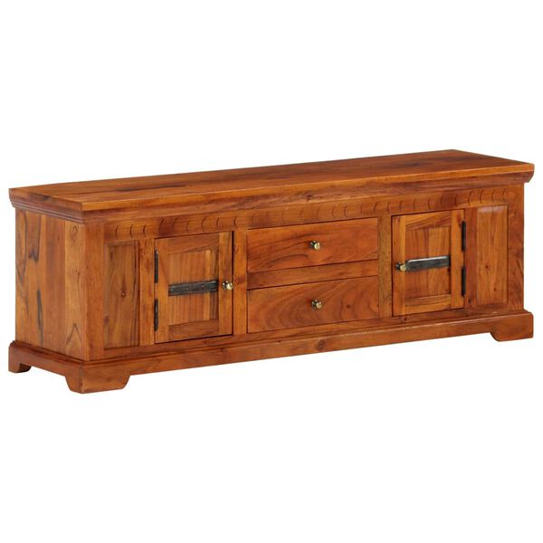 vidaXL Έπιπλο Τηλεόρασης 119 x 30 x 40 εκ. από Μασίφ Ξύλο Ακακίας