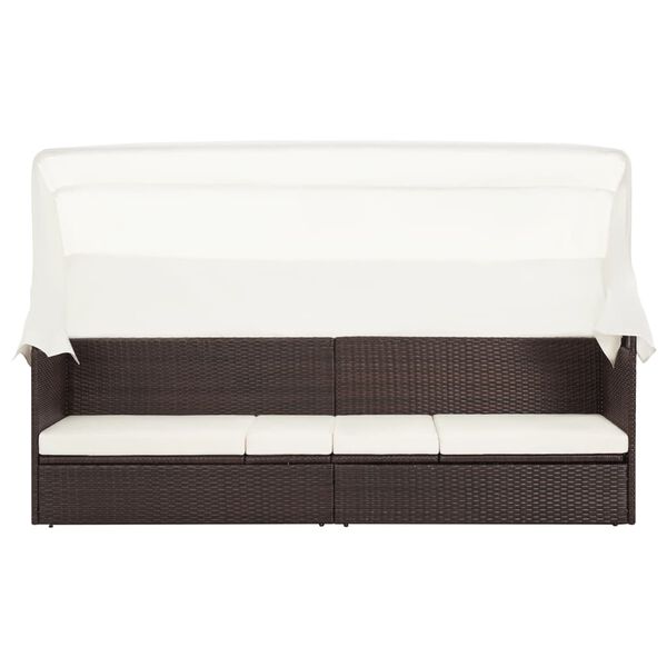 vidaXL &Kappa;&alpha;&nu;&alpha;&pi;έ&sigmaf; &Kappa;ή&pi;&omicron;&upsilon; &Kappa;&alpha;&phi;έ &alpha;&pi;ό &Sigma;&upsilon;&nu;&theta;&epsilon;&tau;&iota;&kappa;ό &Rho;&alpha;&tau;ά&nu; &mu;&epsilon; &Sigma;&kappa;ί&alpha;&sigma;&tau;&rho;&omicron;