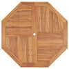 vidaXL Τραπεζαρία Κήπου 110 x 110 x 75 εκ. από Μασίφ Ξύλο Teak