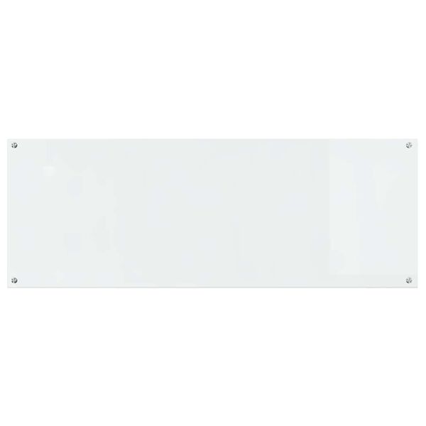 vidaXL Πίσω Πάνελ Κουζίνας 2 pcs Διαφανές 110 x 40 cm σκληρυμένο γυαλί