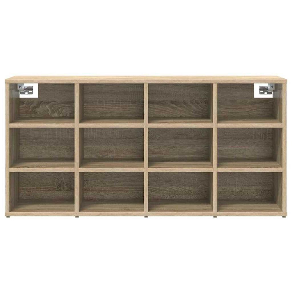 vidaXL Ντουλάπα Παπουτσιών με ράφι Sonoma Δρυς 103 x 30 x 51 εκ.