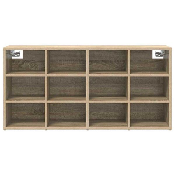 vidaXL Ντουλάπα Παπουτσιών με ράφι Sonoma Δρυς 103 x 30 x 51 εκ.