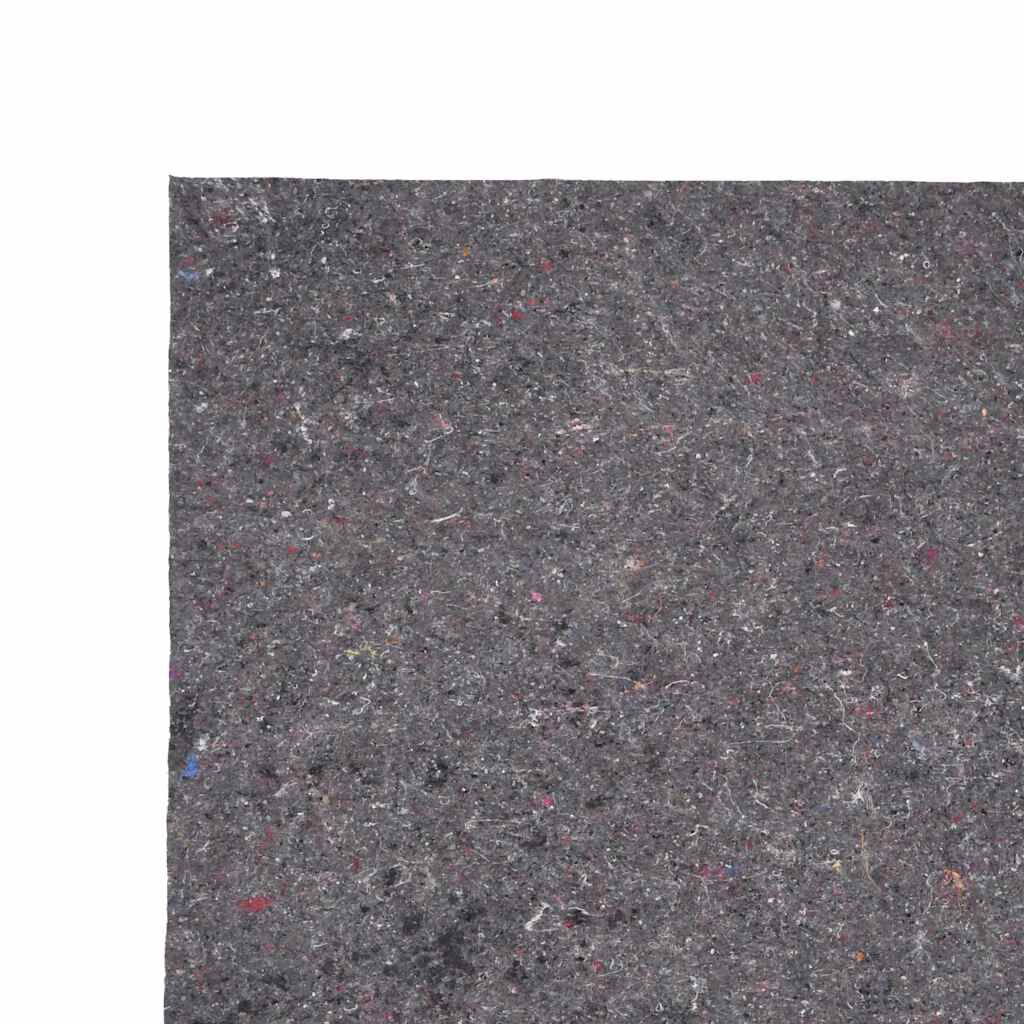 vidaXL Αντιολισθητικό μαλλί ζωγράφου 1020 cm 280 g/m² Γκρι