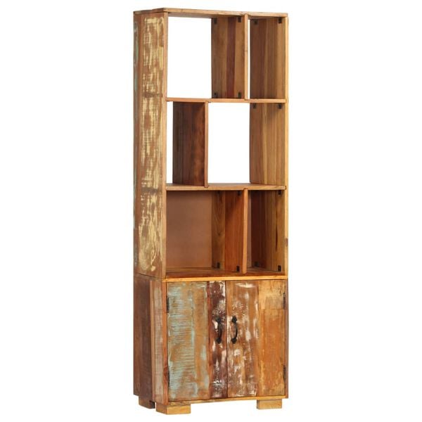 vidaXL Βιβλιοθήκη 60 x 35 x 180 εκ. από Μασίφ Ανακυκλωμένο Ξύλο