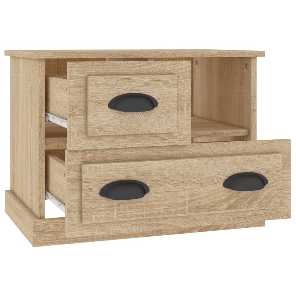 vidaXL Κομοδίνο Sonoma Δρυς 60 x 39 x 45 εκ.