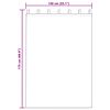 vidaXL Κουρτίνες με κουρτίνες 2 pcs Κρεμ 140 x 175 cm Βελούδο