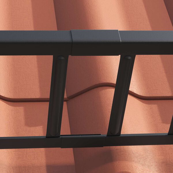 vidaXL &Phi;&rho;&omicron;&upsilon;&rho;ό&sigmaf; &chi;&iota;&omicron;&nu;&iota;&omicron;ύ &omicron;&rho;&omicron;&phi;ή&sigmaf; &Mu;&alpha;ύ&rho;&omicron; 100 x 2,5 x 20 &epsilon;&kappa; &Alpha;&tau;&sigma;ά&lambda;&iota;