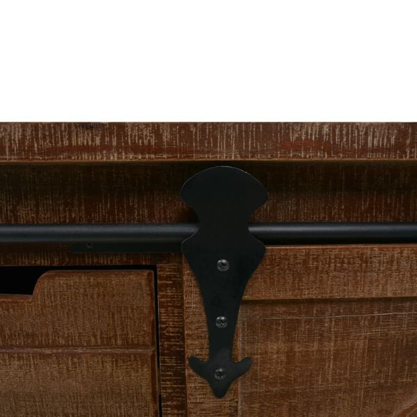 vidaXL Έπιπλο Αποθήκευσης Καφέ 64x33,5x75 εκ. από Μασίφ Ξύλο Ελάτης
