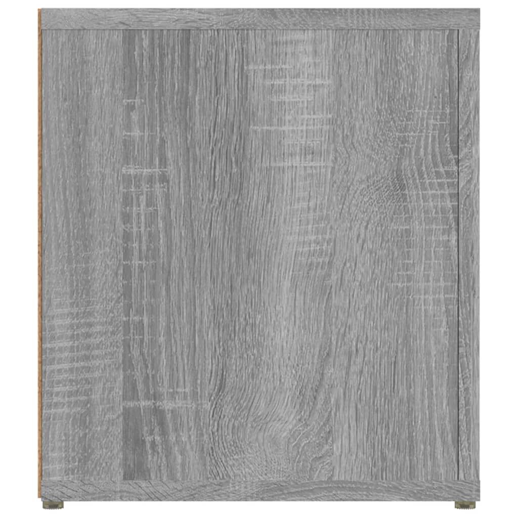 vidaXL Έπιπλα Τηλεόρασης 2 τεμ. Γκρι Sonoma 80x31,5x36 εκ. Επεξ. Ξύλο