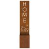 vidaXL Οθόνη Ιδιωτικότητας Κήπου Σκ rusty 32 x 140 εκ.