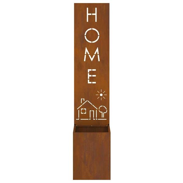 vidaXL Οθόνη Ιδιωτικότητας Κήπου Σκ rusty 32 x 140 εκ.